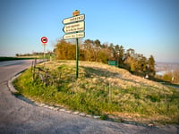 Route des Crêtes from Gasny