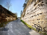 Route des Crètes desde La Roche Guyon por Rue Vieille Charriere de Gasny
