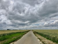 Rue du Garage from Eben-Emael