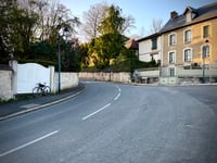 Vigny via Rue de la vieille Côte