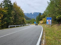 Loiblpass / Ljubelj from Ferlach