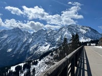 Rossfeld Panoramastrasse da Unterau via Oberau