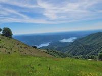 Alpe Sacchi from Varallo Sesia