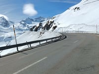Paso de Bernina desde Tirano