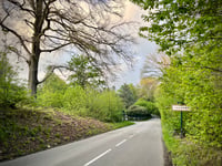 Route de Saint-Leu à Chauvry
