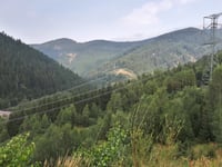 Dlouhé Stráně from Kouty nad Desnou