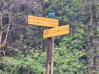 Pont du Vorz von Saint-Agnès über Chemin des Cascades