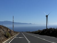 Montaña de las Negrilas von San Sebastián de la Gomera