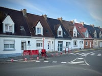 Côte d'Équihen-Plage par Rue de l'Égalité & Rue du Cimetière