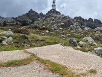 Monte Limbara von Passo del Limbara