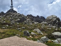 Monte Limbara von Passo del Limbara