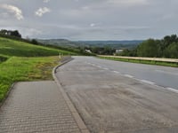 Przełęcz św. Justa from Łososina Dolna