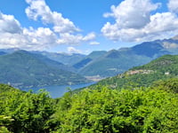 Alpe Pradecolo from Colmegna