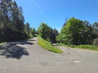 Col de la Croix Blanche depuis Ribes