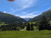 Passo del Bernina von Tirano