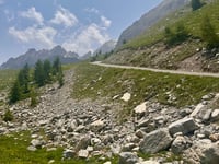 Col des Champs von Saint Martin