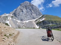 Klanška Škrbina / Mangartsko sedlo da Predel Mangart