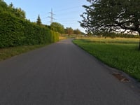 Oltingerstrasse from Oltingen