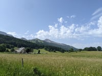 Les Glovettes von Villard-de-Lans über Les Clots