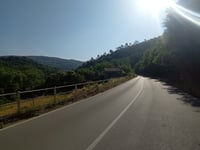 Colle del Giovo von Albisola Superiore über Ellera