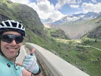 Barrage de Moiry from Chippis via Briey