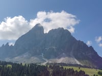 Passo delle Erbe / Würzjoch from Fermata di Funes / Schmelze