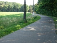 Drie Eikenstraat vanuit Herselt