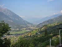 Col de Saint-Panthaléon depuis Chambave