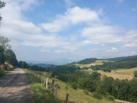 Col des Mille Martyrs da Saint Geoire en Valdaine
