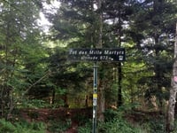 Col des Mille Martyrs da Saint Geoire en Valdaine
