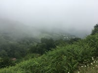 Alto de l'Angliru z La Vega przez Grandiella
