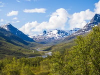 Sognefjellet from Slåligrende