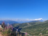 Col de la Madeleine vanuit Feissons-sur-Isère