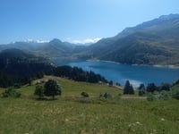 Col du Pré from Beaufort