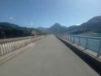 Cormet de Roselend von Barrage de Roselend / Col duMéraillet