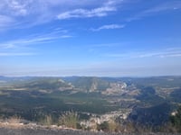 Route des Crêtes du Verdon from La Palud-sur-Verdon