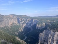 Route des Crêtes du Verdon from La Palud-sur-Verdon