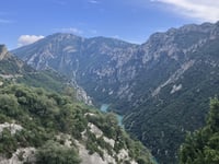 Col d'Ayen von Moustiers Sainte Marie