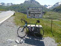 Silvretta-Hochalpenstrasse / Bielerhöhe da Gältur