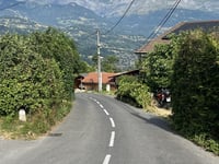 Le Bettex von Vervex über Saint Gervais