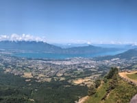 Mont Revard desde Aix-les-Bains
