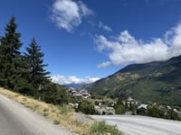 Col de la Loze da Brides les Bains via Courchevel