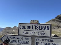 Col de l'Iséran desde Lanslebourg