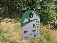 Col du Pré von Beaufort