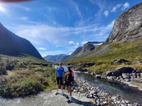 Trollstigen from Valldall
