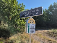 Col de Puimichel from Malijai