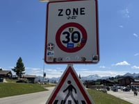 Col des Saisies von Beaufort