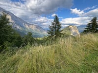 Ovronnaz depuis Leytron par Route d'Ovronnaz
