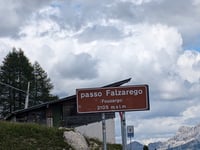Passo Falzarego da Cortina d'Ampezzo