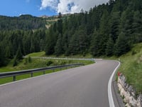Passo Costalunga / Karerpass depuis Vigo di Fassa